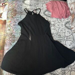Black Halter Neck Sleeveless Sundress